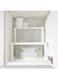Generic Rectangular Shelf Insert White 16x28centimeter