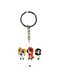 Single Sided Powerpuff Girls Printed Keychain