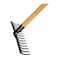 TRAMONTINA CURVED RAKE W/HANDLE 14