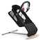 TEKNUM Baby Bouncer / Recliner Seat w/ Grab Toys - Black