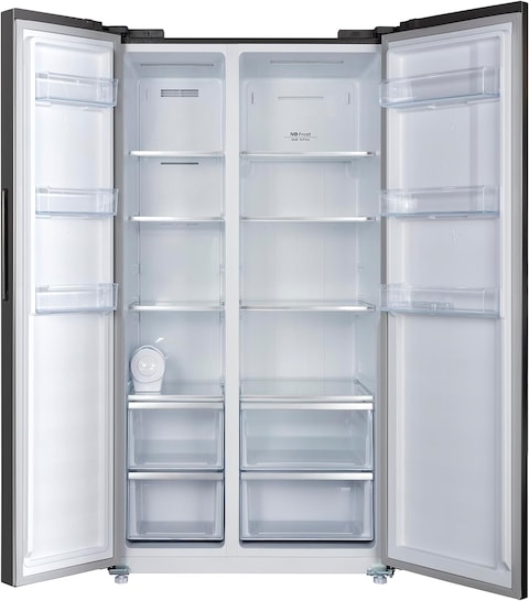 Hoover 525L Net Capacity Side by Side Refrigerator Dual Inverter Inox HSB-M682-S