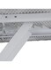 Delcasa Self Standing Foldable Ironing Board White/Grey 38X120Cm