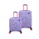 حقيبة سفر صلبة للأطفال بعجلات لافندر، قطعتين، 48 سم/38 سم