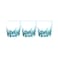 Luminarc Lisbonne Glass Clear 300ml 3 PCS
