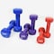 York Adult Exercise Dumbbell Multi Color, York Dumbbells 10Kg Viny Coverd Set