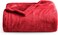 Generic Fleece Blanket For Bed - Throw Blanket Lightweight Super Soft Cozy Throw Blanket For Bed Or Sofa All Seasons (Red)