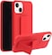 MARGOUN for iPhone 13 Finger Grip Phone holder Phone Case Car Magnetic Multi-function Shockproof Back Cover Protective Case Two-in-one Phone holder Phone Case (Red, iPhone 13)