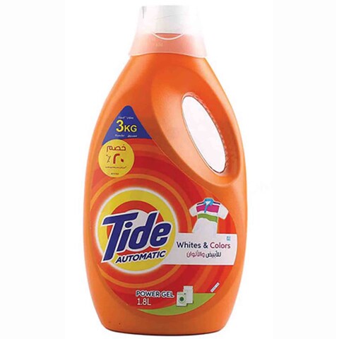 Tide Power Gel Original 1.8 Liter Online | Carrefour Jordan