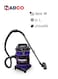 Nadco Vacuum Cleaner, 21L, 1800W, NCV-3800, Purple
