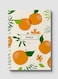 Lowha Spiral Notebook With 60 Sheets And Hard Paper Covers With Orange Vector Design, For Jotting Notes And Reminders, For Work, University, School