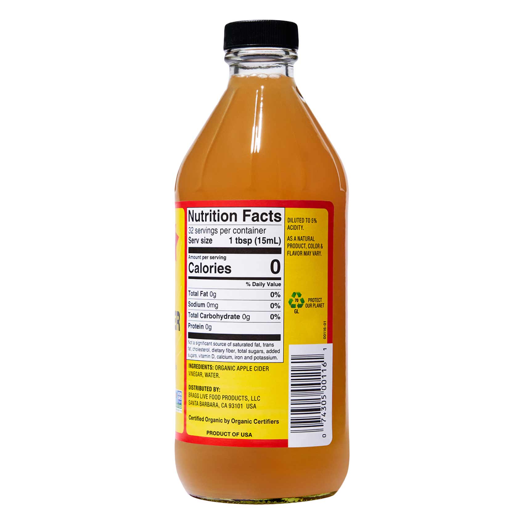 Bragg Apple Cider Vinegar 946ml