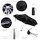 Tomshoo-6 Ribs Mini Travel Golf Umbrella Lightweight Folding Umbrella UV Protection Umbrella for Sun Rain