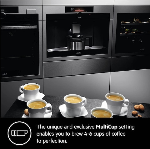 Aeg built in coffee machine best sale