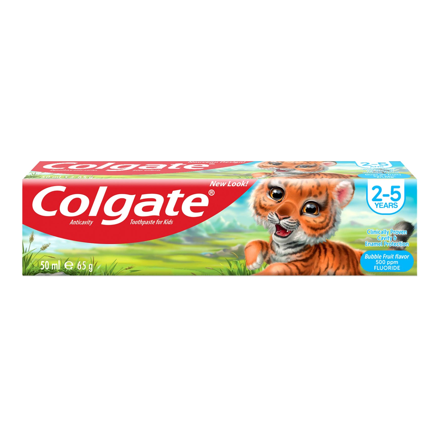 Colgate Kids Toothpaste Gel 2 - 5 Years Bubble Fruit 50ml