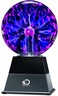 Discovery Kids 6" Plasma Globe Lamp With Interactive Electronic Touch And Sound Sensitive Lightning Tesla Coil, Includes Ac Adapter, Glass Stem Lava Lamp-Style Light For Desk, Room, More