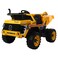 Myts Dumpster Truck Roader 12v Double Seat Truckyellow