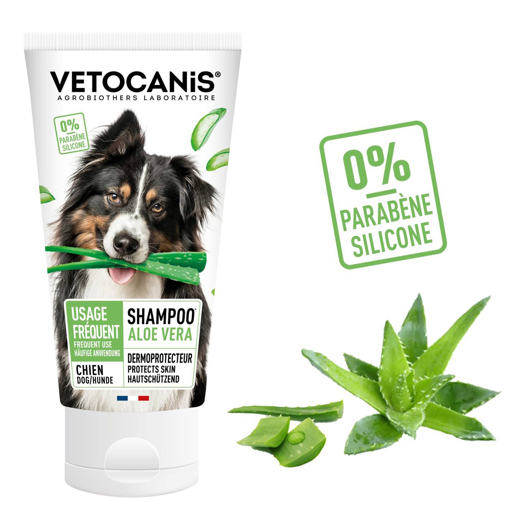 Agrobiothers Vetocanis Aloe Vera Shampoo For Dog 300ml