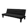 In House Asil 2 In 1 Sofabed Velvet Upholstered - Black