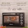 DOMEA&reg; Electric Toaster Oven   Counter Top Oven With Rotisserie function  Convection Function   Grill And Cooking Tray   Adjustable Heat Settings   60 Minutes Timer   40 L,1600W