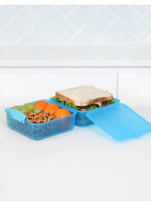 Sistema Lunch Cube Coloured 1.4L Blue