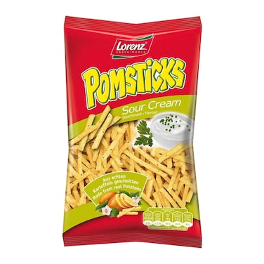Lorenz Pom Sticks Sour Cream 85g