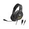 Vertux Tokyo Noise Isolating Amplified Wired Gaming Headset With Mic Black