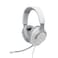 JBL Quantum 100 Gaming Headphone Over-Ear With Detachable Voice-Focus Boom Mic White