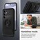 Spigen Slim Armor MagFit for Samsung Galaxy S24 PLUS case cover with Kickstand MagSafe compatible (2024) - Black