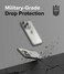 Ringke iPhone 15 Pro Case Cover   Fusion Bold Series   Matte Gray