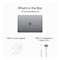 Apple MacBook Air Laptop with 15-Inch Display M3 Processor 8GB RAM 256GB SSD M3 Chip Graphic Card Space Grey English