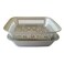 Gab Colander With Bowl Rectangle Silver