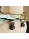 Generic Auto Steering Wheel Desk, Laptop, Tablet, iPadOr Notebook Car Travel Table, Food Eating Hook On Steering Wheel Tray With 2 Pieces Hook For Back Seat