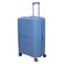 Excalibur Luggage Hard Trolley Blue 28inch