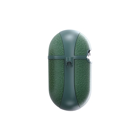 WIWU Calfskin Genuine Leather Airpods Pro Case - Green
