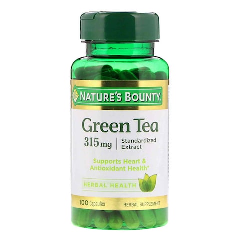 Nature&#39;s Bounty Vitamins Green Tea Extract 100 pieces