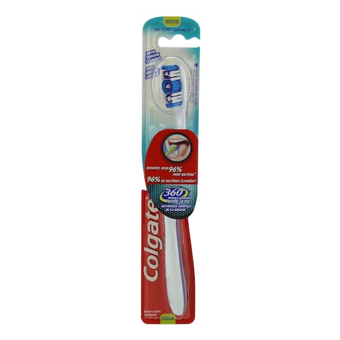 Colgate 360 Whole Mouth Clean Medium Toothbrush