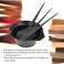Carevas-2 Sets Hair Coloring Tools Kit Dyeing Bowl Brush Double-sided Coloring Comb Hairdressing Dyeing Tool