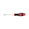 Geepas Precision Screwdriver - Slotted Screwdriver With Soft Grip Rubber Insulated Ergonomic Handle - Cr-V Build, Magnetic Tip And Hanging Hole For Easy Carry - Repair Tool