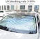 Car Windshield Protector, Car Sun Shade, Car Front Windshield, Car Umbrella Sun Shade Cover, Foldable UV Reflector And Heat, Sunshade for Car 140CMX79CM
