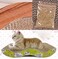 Generic Mumoo Bear Cat Scratcher Cardboard For Little Cats And Dogs, Corrugated Scratching Pad With Wave