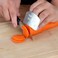 decdeal-1 PC 304 Stainless Steel Finger Protector Hand Slicing Cutting Guard Shield Safe Kitchen Cooking Tool Gift Gadget
