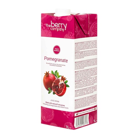 The Berry Company Pomegranate Flavour Juice - 1 Liter
