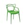 Jilphar Classical Fiber Plastic Molded Dining Chair JP1325B Pink