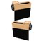 DEO KING 2-Piece Multifunctional Seat Gap Storage Box Beige
