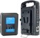 DMK Power BP-D115S 7800MAH Capacity Lithium-ion V mount V lock Battery and BP-2CH Dual Quick Battery Charger Compatible with any V-Mount V-Lock Battery