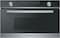 La Modano 34L Built-in Microwave Oven With Black Glass &amp; Stainless Steel, Touch &amp; Knob Control, Grill &amp; Convection Functions, LED Display, Pull-Down Door, One year Manufacture Warranty - LMBM34 Black