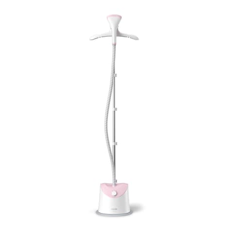 Philips Garment Steamer 1800W - White/Pink - GC484/49