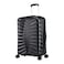 Eminent Hard Case Travel Bag Large Luggage Trolley TPO Lightweight Suitcase 4 Quiet Double Spinner Wheels with TSA Lock KK30 Black