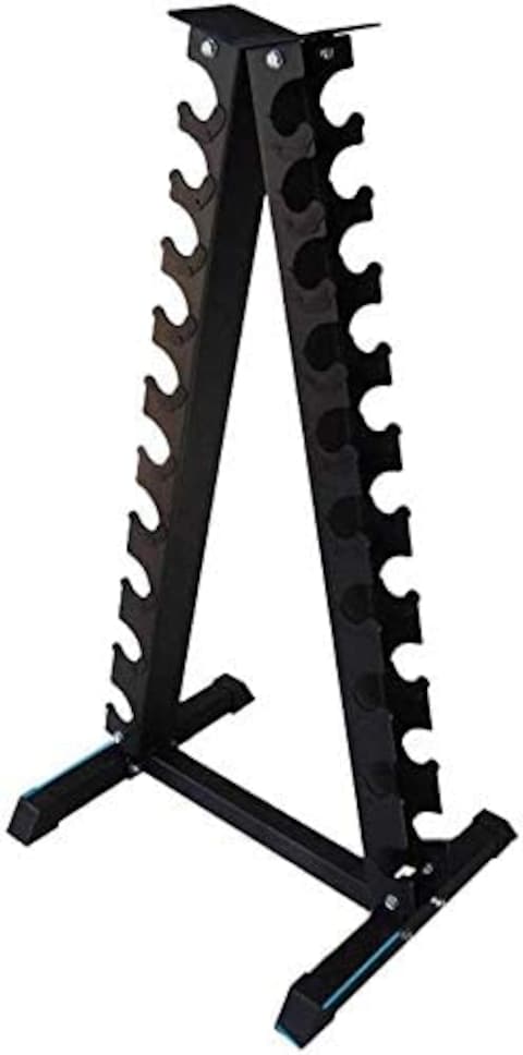 Max Strength Dumbbell Holder Durable Storage For Fitness Weights Bar, A-Frame Dumbbell Rack Stand Pairs Weight Rack For Dumbbells