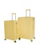 مورانو شنط سفر من مورانو للجنسين مجموعة من 3 قطع طقم حقائب سفر (أصفر)